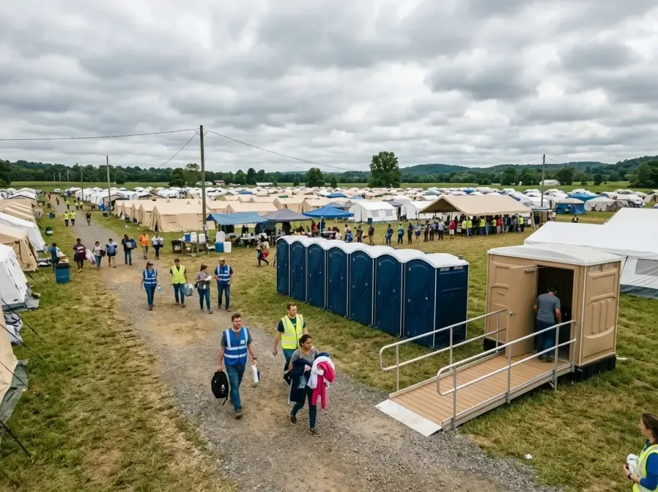 disaster-relief-camp-restrooms-010 — frequently asked questions, Dumpster & Portable Bathrooms Rental in Park Hill, OK